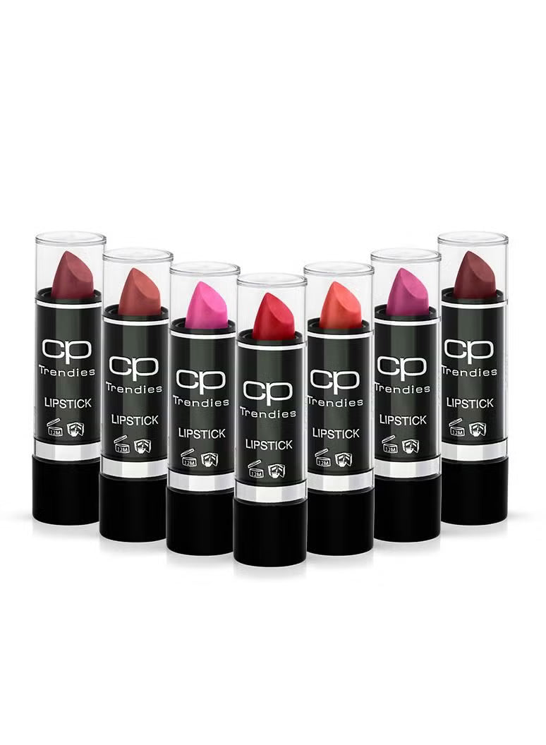 CP TRENDIES LIPSTIC 7PCS PACK#3 (Pack of 2)