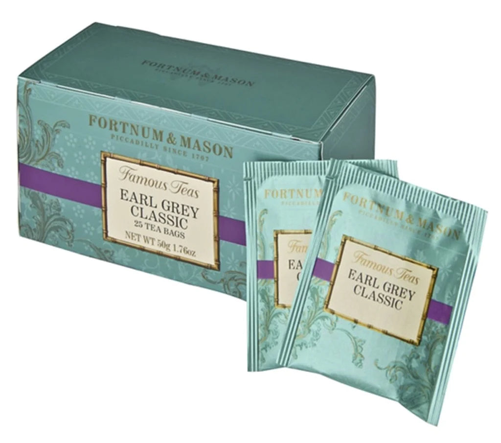 فورتنام ماسون منزوعة الكافيين إيرل جراي 25 كيس شاي 50 جرام