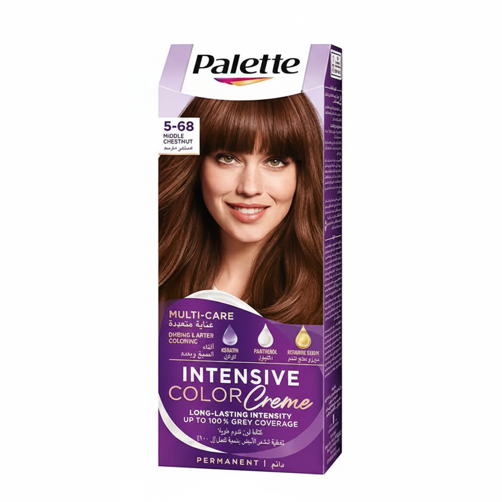 Palette Intensive Color Creme 5-68 Medium Chestnut (Pack of 5)