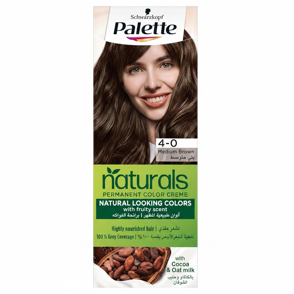 Palette Naturals Color Crème 4-0 Medium Brown