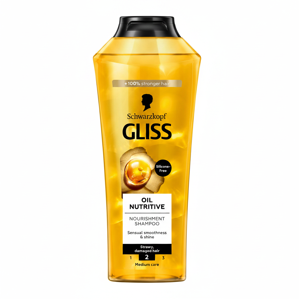 GLISS SHAMPOO OIL NUTRITIVE 400ML