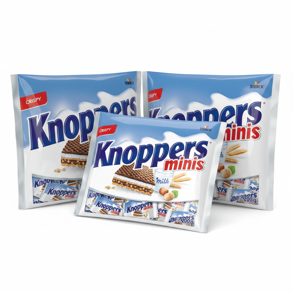 Storck Knoppers Minis 200G (Pack of 3)