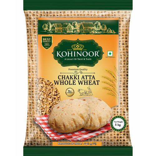 Kohinoor Chakki Atta Whole Wheat- 5 Kg (Pack of 3)