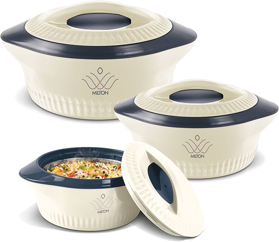 طقم طاجن ميلتون رويال 3 قطع (2.5 لتر / 3.5 لتر / 5 لتر)