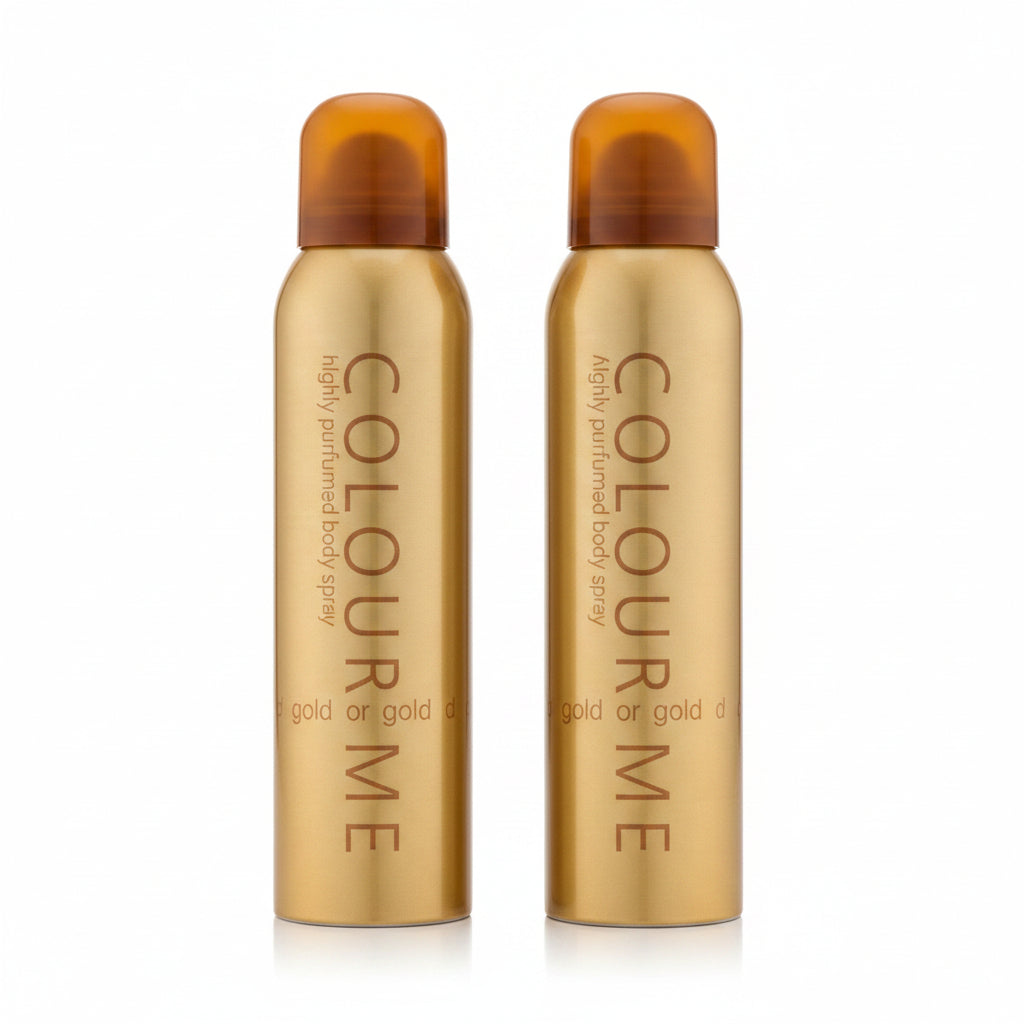 COLOUR ME GOLD DEO (M) 150ML (Pack of 2)