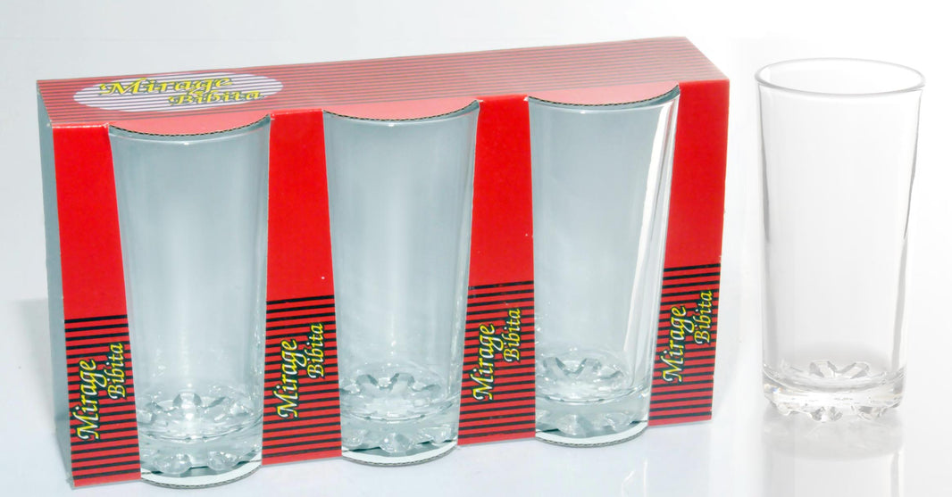 محمود سعيد ميراج عصير زجاج مجموعة 3 قطع 300 مل (عبوة من 3)