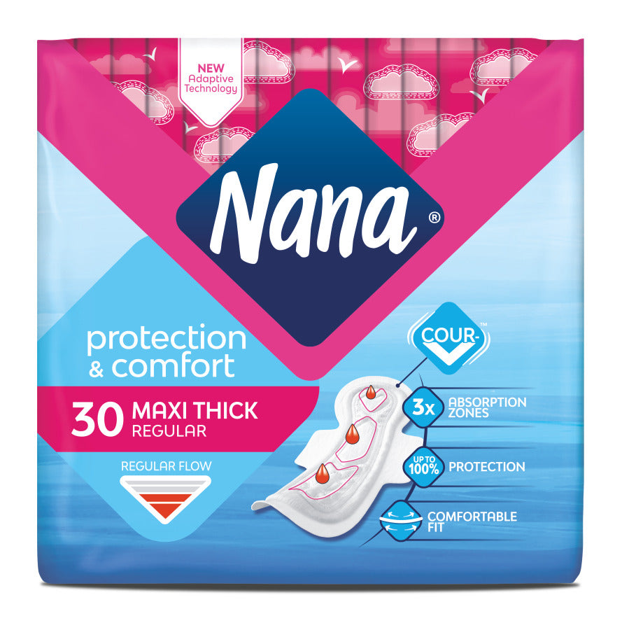 Nana Maxi Normal Wings 30 Pads