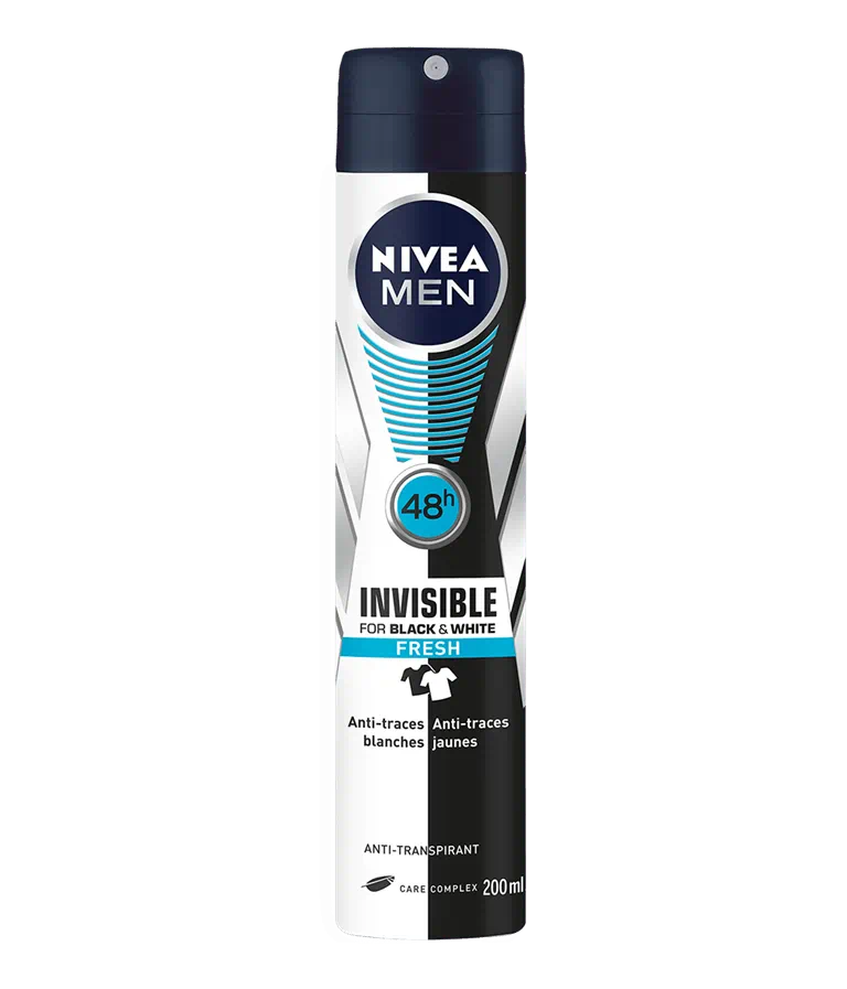 Nva Deo Male Black &White Fresh Clean 200ml