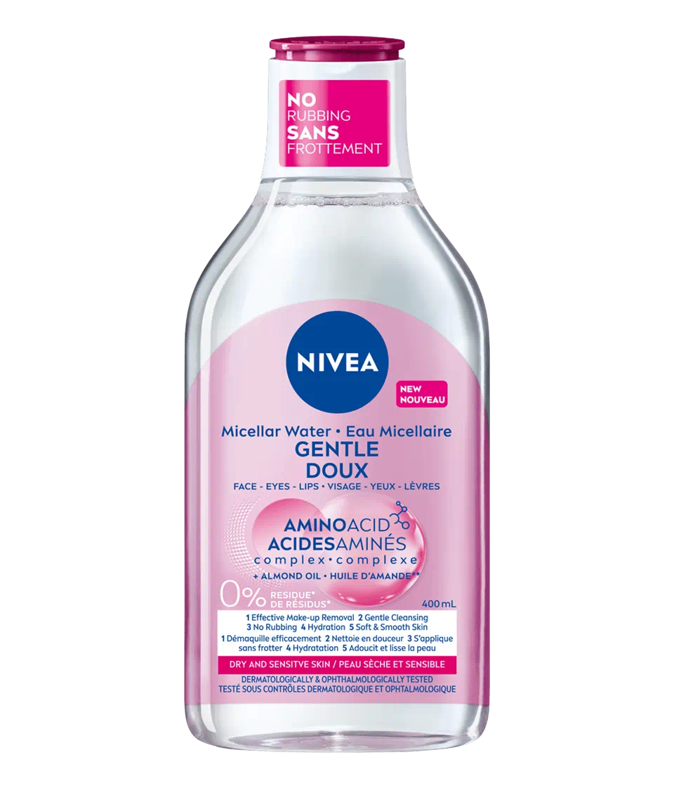 NIVEA Daily Essentials 3-in-1 Sensitive Caring Micellar Water 400ml