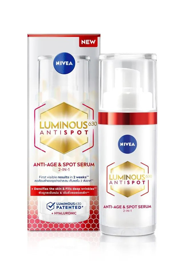 Nivea Face Luminous 630 Dark Spots & Anti-Age Serum 30ml
