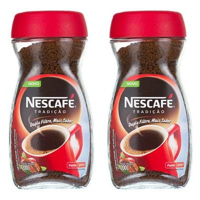 Nescafe Tradicao Forte Coffee 200g - (Pack of 2)