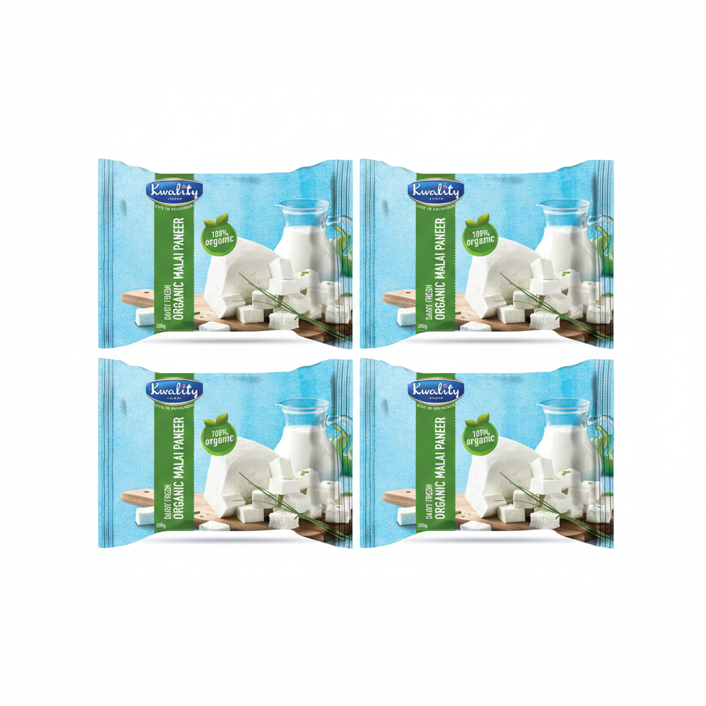 KWALITY ORGANIC MALAI PANEER 200G (Pack of 6)