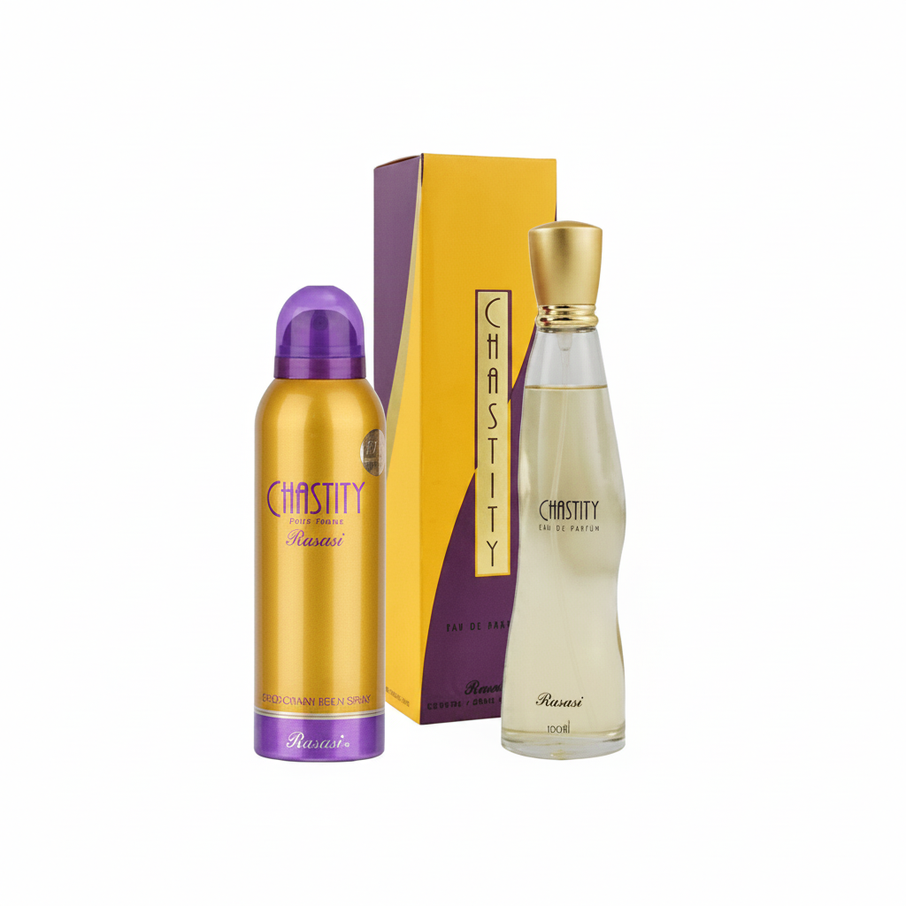 RASASI CHASTITY EDP+DEO (W) 100ML/200ML