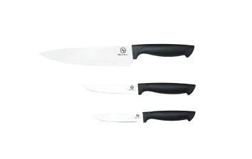 YJS019 Royal Blue 3 Pcs Knife Set