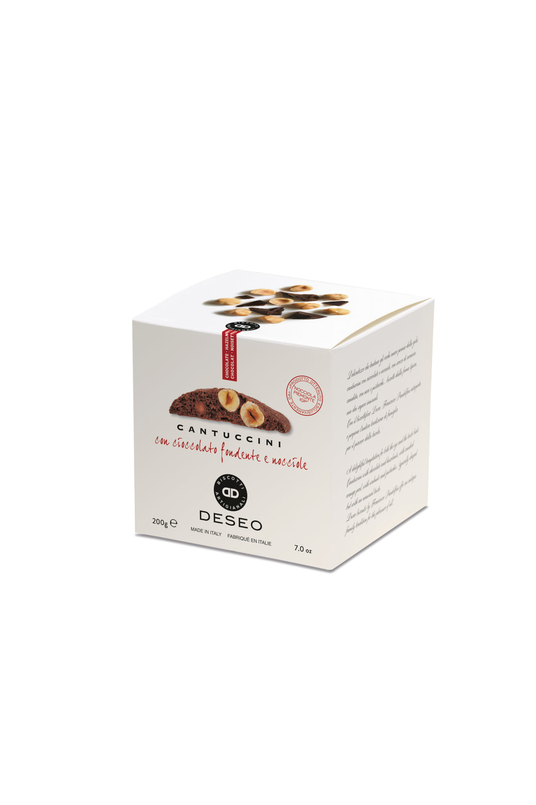Deseo Extra Dark Chocolate Hazelnuts 200g