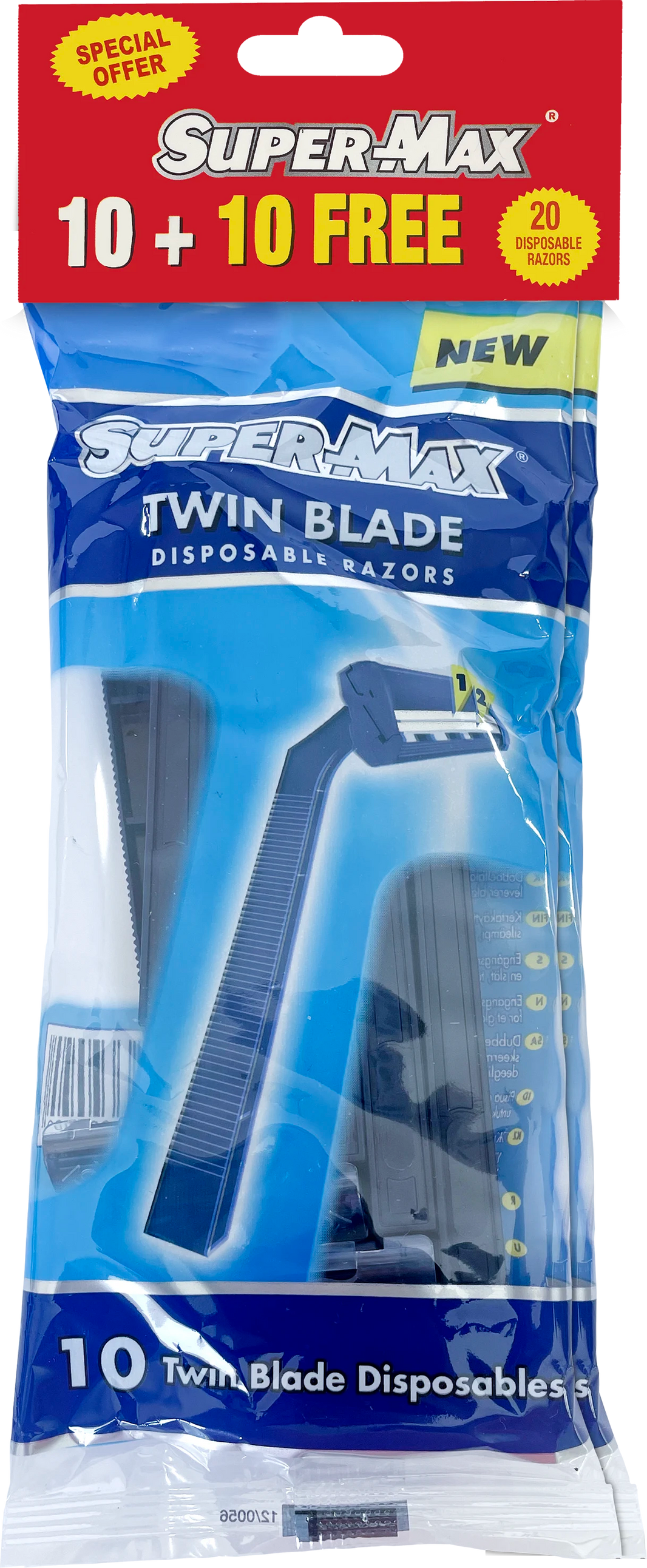 AC75P8SMX TWIN BLADE 10 (Pack of 6)