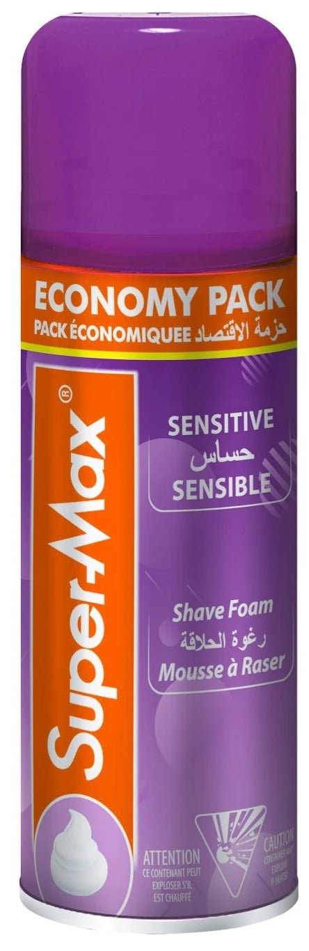 AU88aSUP FOAMY SENSITIVE MEN400ML (Pack of 6)