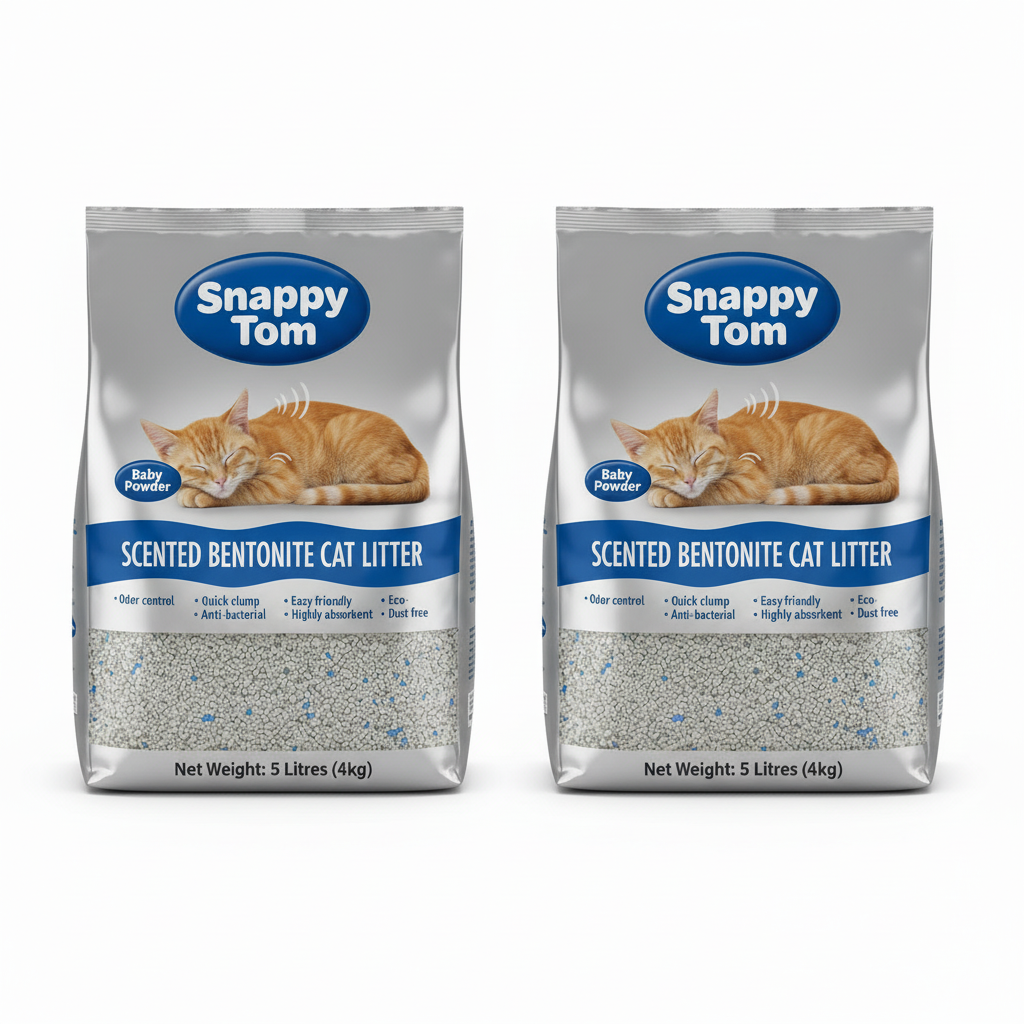 Snappy Tom Baby Powder 4kg (Pack Of 2)