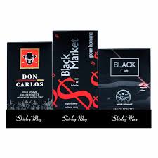 SHIRLEY MAY DON CAROLS+BLACK CAR+BLACK MARKET EDT(M) 3X100ML
