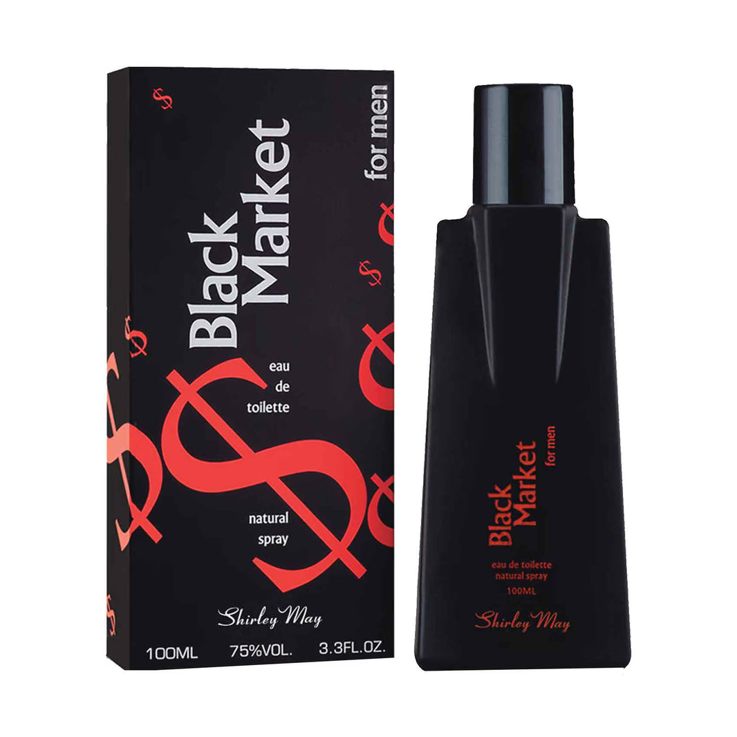 SHIRLEY MAY BLACK MARKET EDT(M) 100ML (Pack of 2)