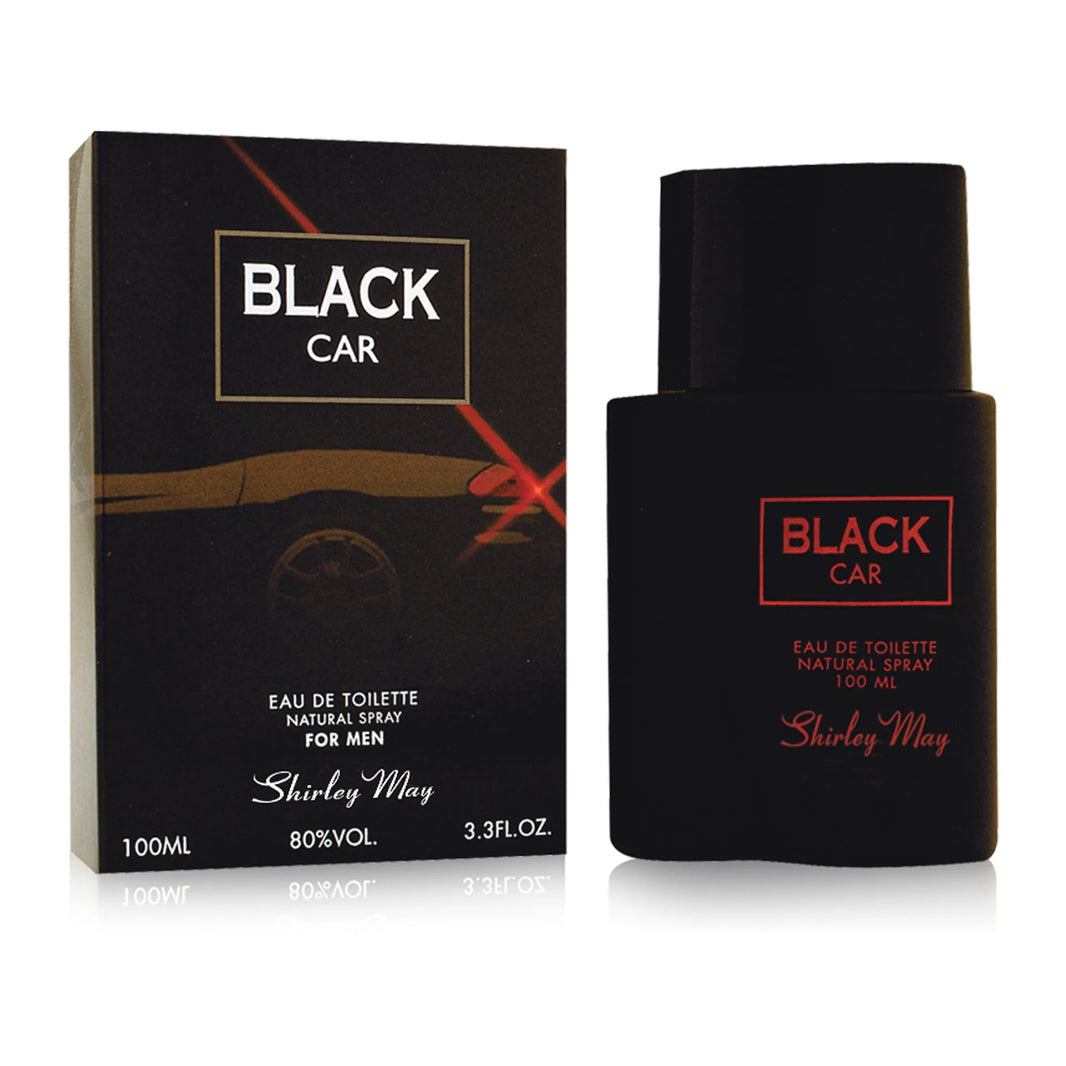 SHIRLEY MAY BLACK CAR EDT(M) 100ML (Pack of 2)