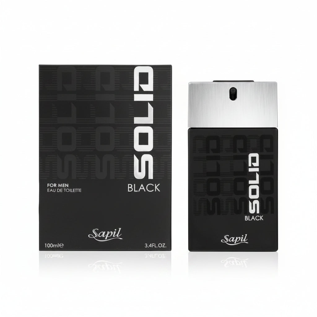 SAPIL SOLID BLACK EDT(M) 100ML