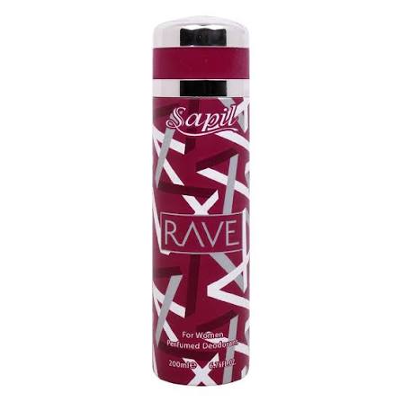 SAPIL RAVE WOMEN DEO 200ML (Pack of 2)