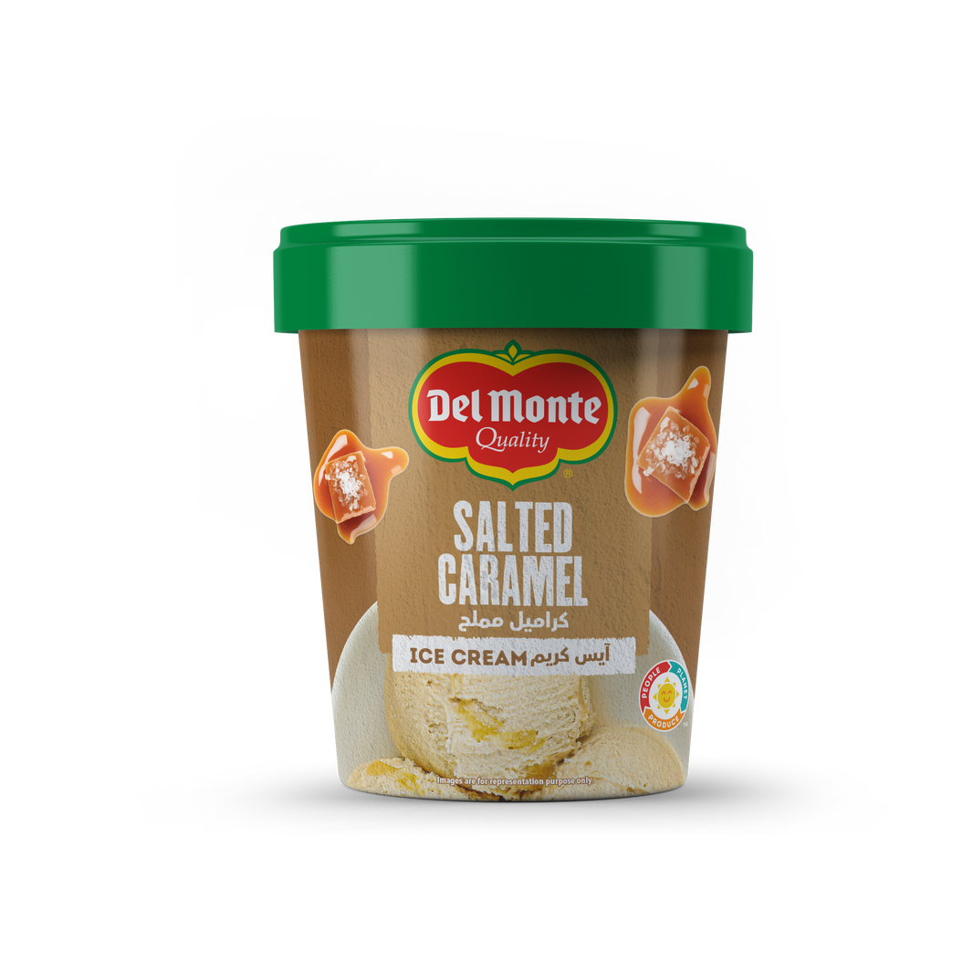 آيس كريم ديل مونتي بالكراميل المملح 500 مل (عبوة من 3 قطع)