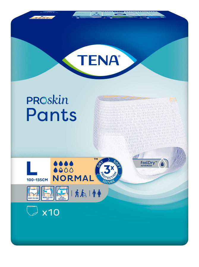 TENA Pants Large 10pcs (Pack of 2)