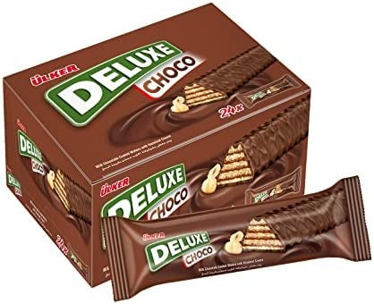 أولكر ديلوكس تشو بالبندق 28 جم (عبوة من 12 قطعة)