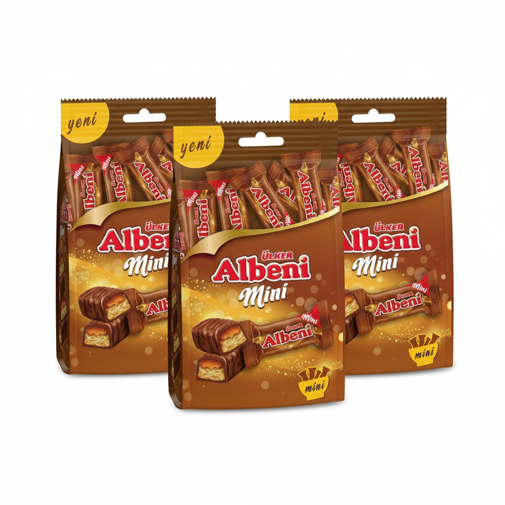 ULKER ALBENI IKR MINI BAR COKLU PAKET 89G (Pack of 3)
