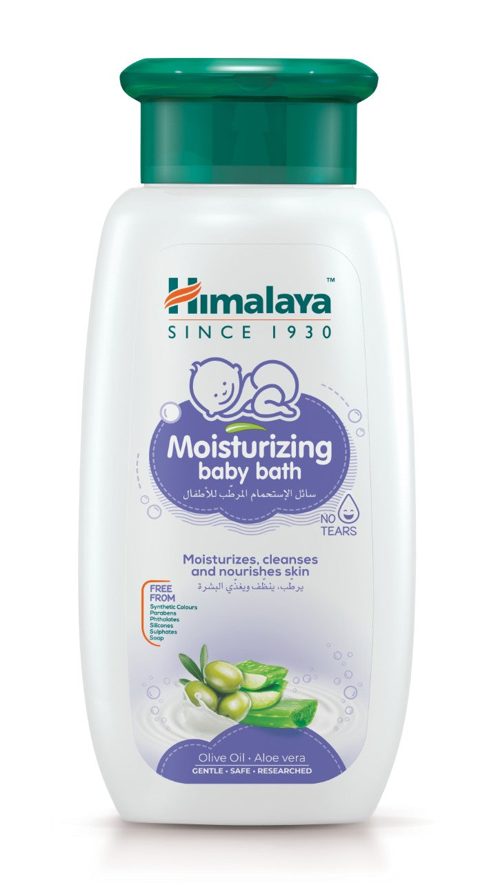 Himalaya Moisturizing Baby Bath 200ml (Pack of 2)