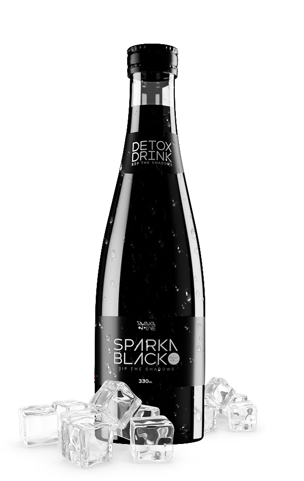 سباركابلاك: مياه فوارة فريدة من نوعها 330 مل - (عبوتان كل منهما 6 قطع - إجمالي 12 قطعة)