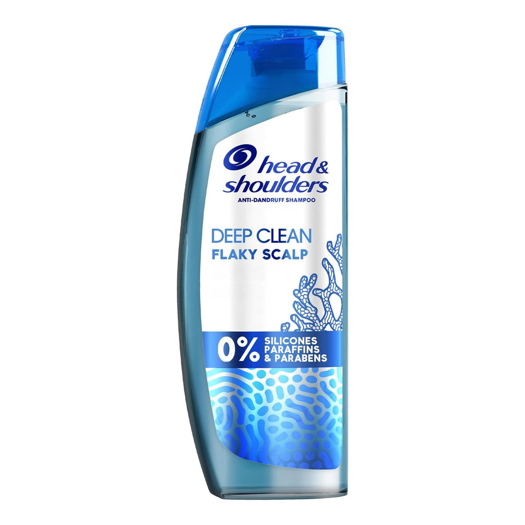 Head & Shoulders Deep clean flaky scalp Shampoo 400ml (Pack of 2)