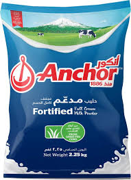 Anchor Full Cream Milk Powder Pouch 2.25 kg