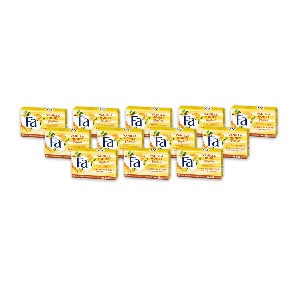 Fa Bar Soap Vanilla Honey 175g (Pack of 12)