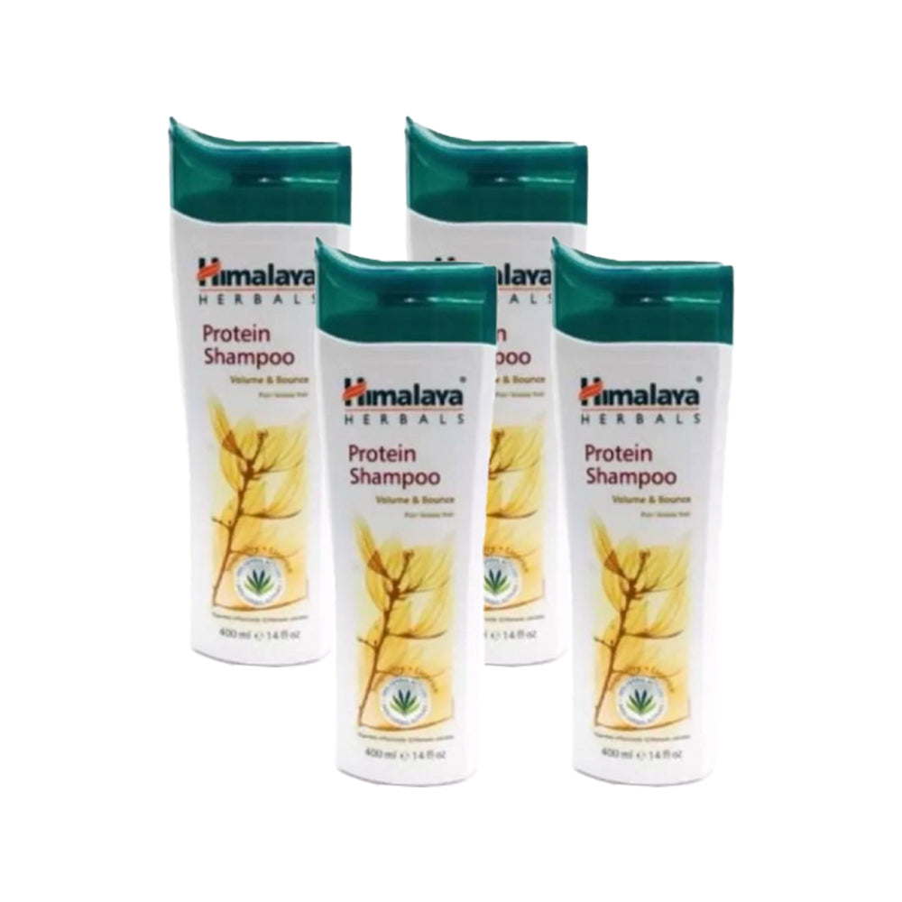 شامبو هيمالايا بالبروتين لكثافة وارتداد 400 مل (عبوة من 4 قطع)