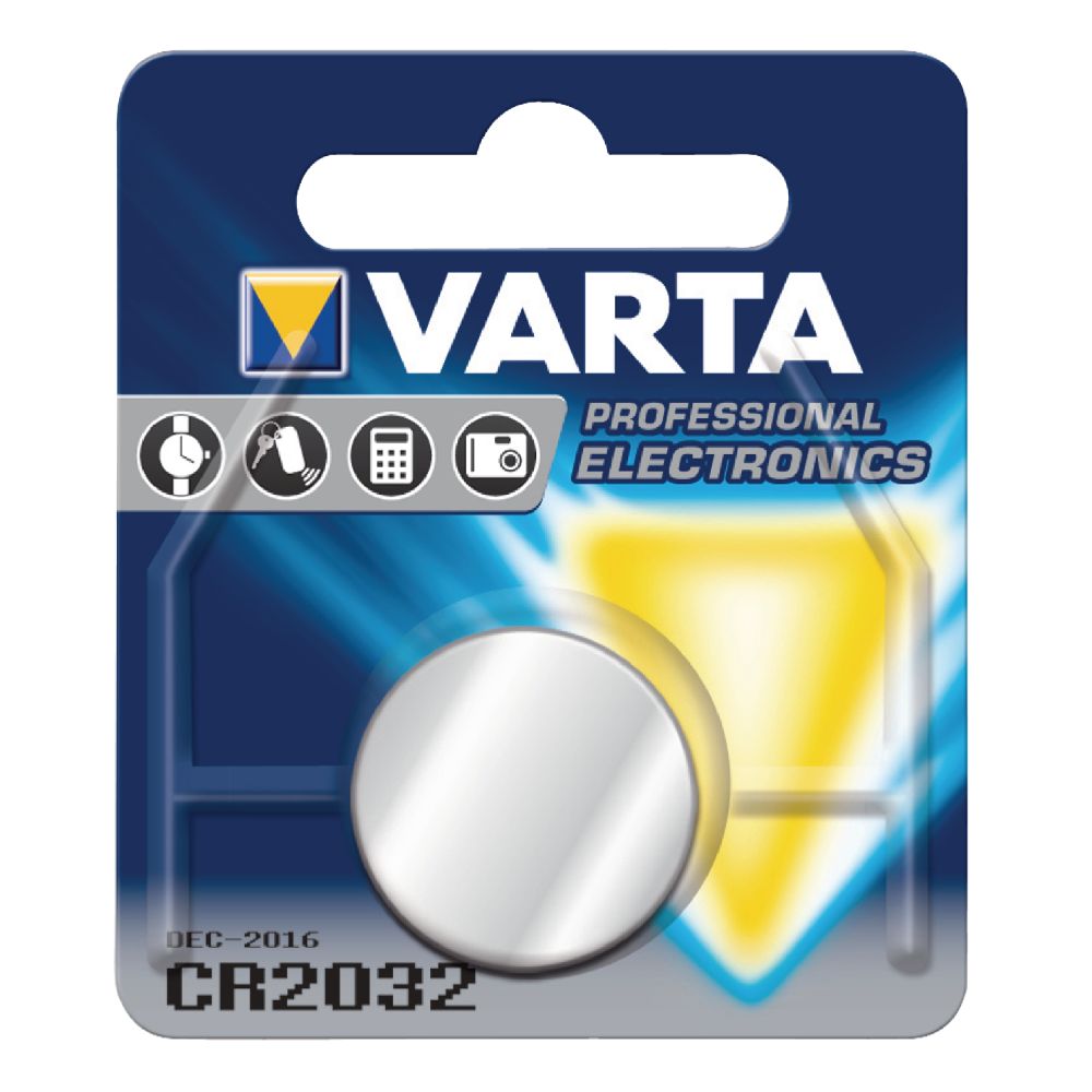 Varta Battery Lithium CR 2032 - (Pack of 6) - Billjumla.com