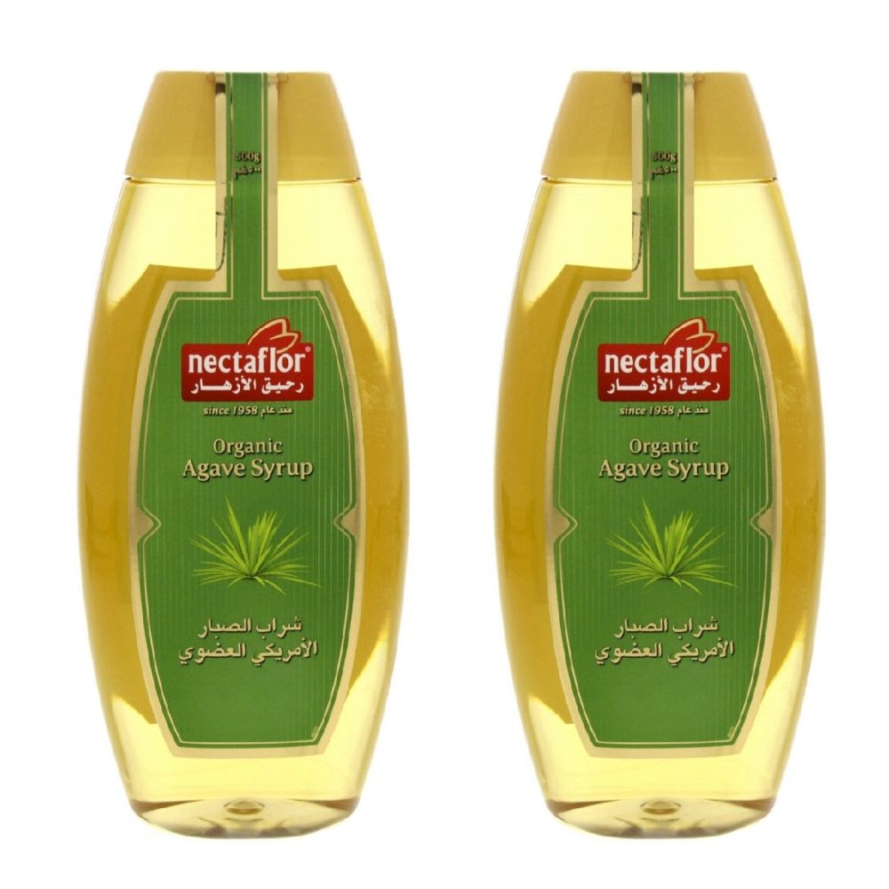 Nectaflor Organic Agave Syrup 500g (حزمة 2)