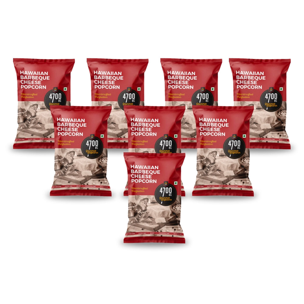 4700BC Hawaiian BBQ Cheese Popcorn 35g (Pack of 8)