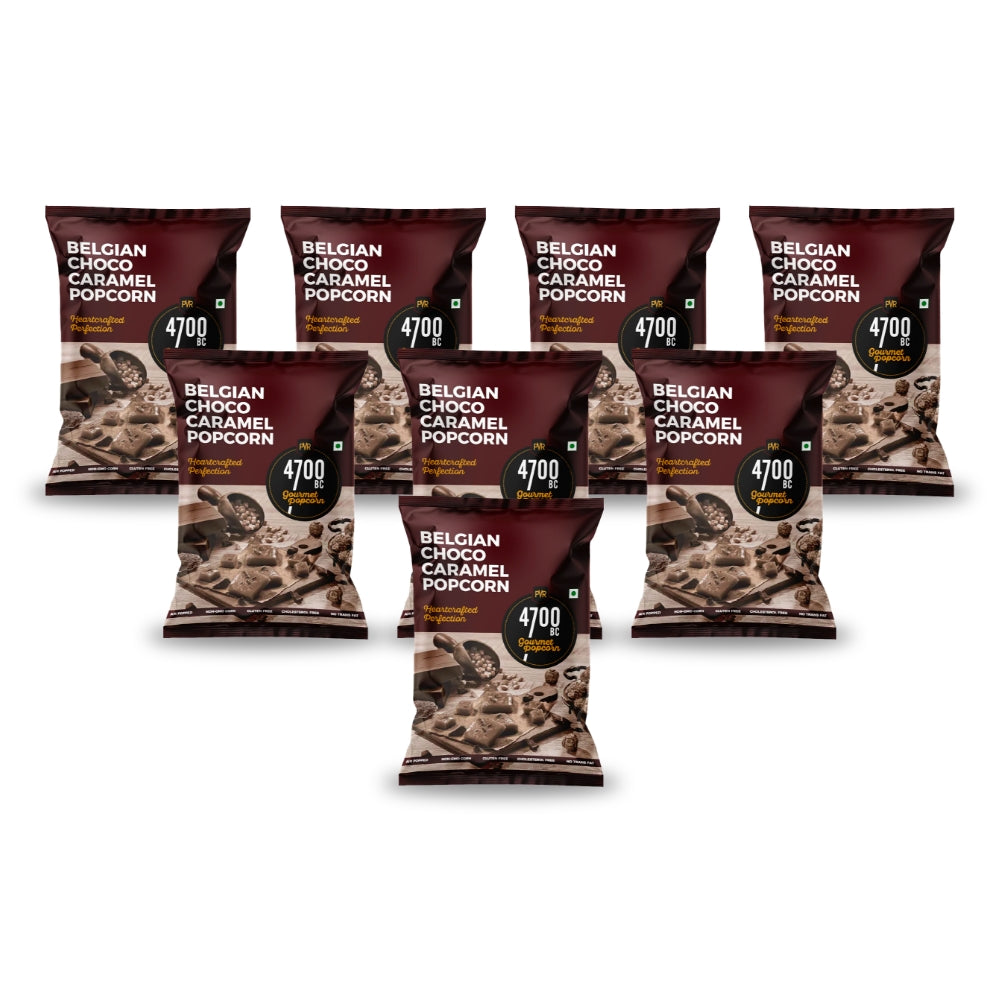 4700BC بلجيكا شوكو كراميل فشار 60 جرام (حزمةمن 8 قطع)
