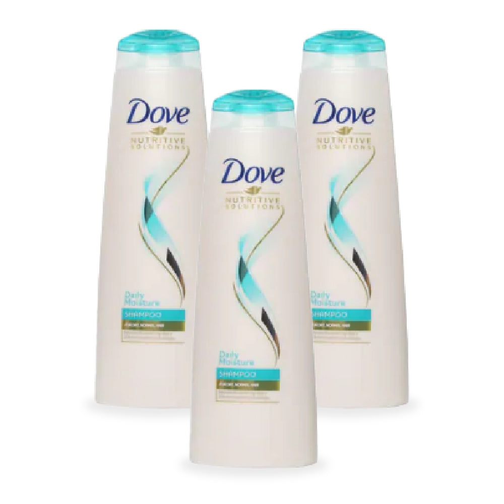 شامبو Dove Daily Moisture 400 مل (حزمة 3)