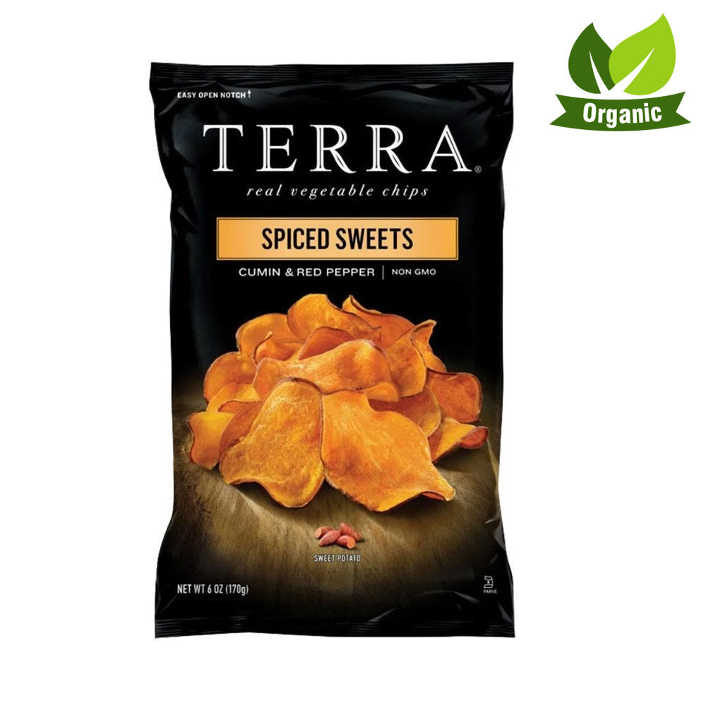 Terra Chips Spiced Sweets Cumin & Pepper 120g - (Pack of 12) - Billjumla.com