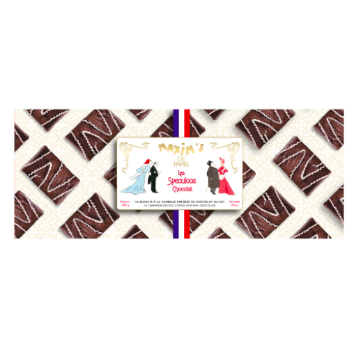 Maxim's 16 قطعة Biscuits 100g - (حزمة 3)