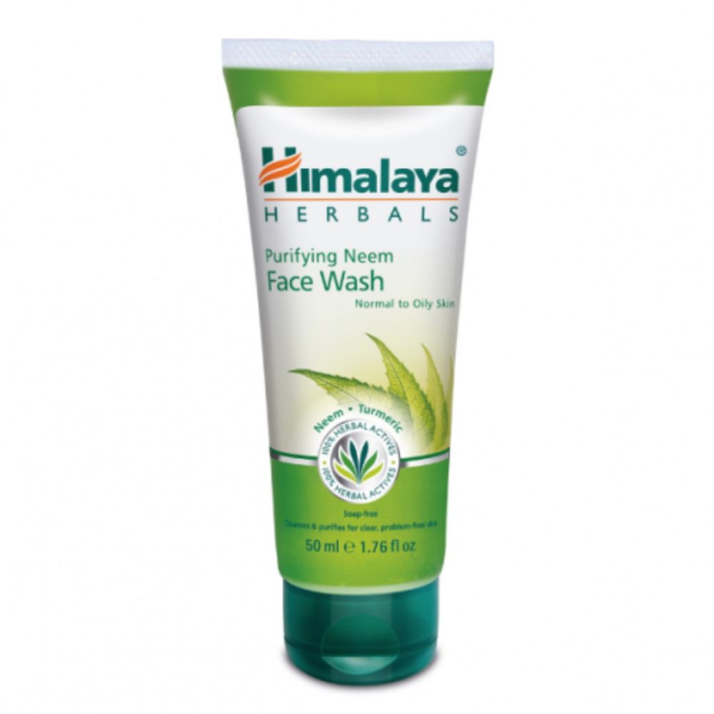 Himalaya Purifying Neem Face Wash 50ml - (Pack of 6) - Billjumla.com