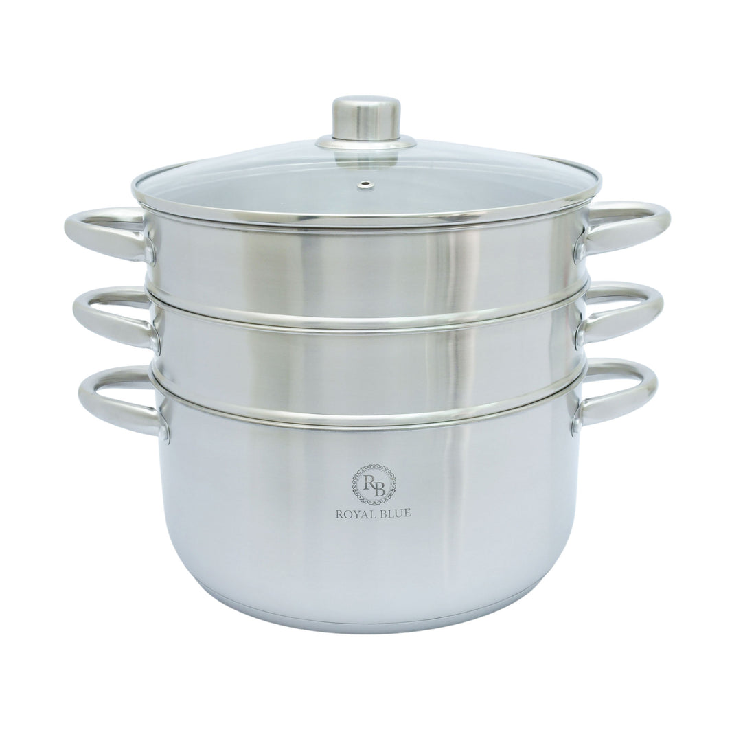 مكواة بخار رويال بلو 24 سم