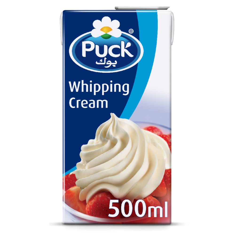 Puck Whipping Cream 500ml (Pack of 3)