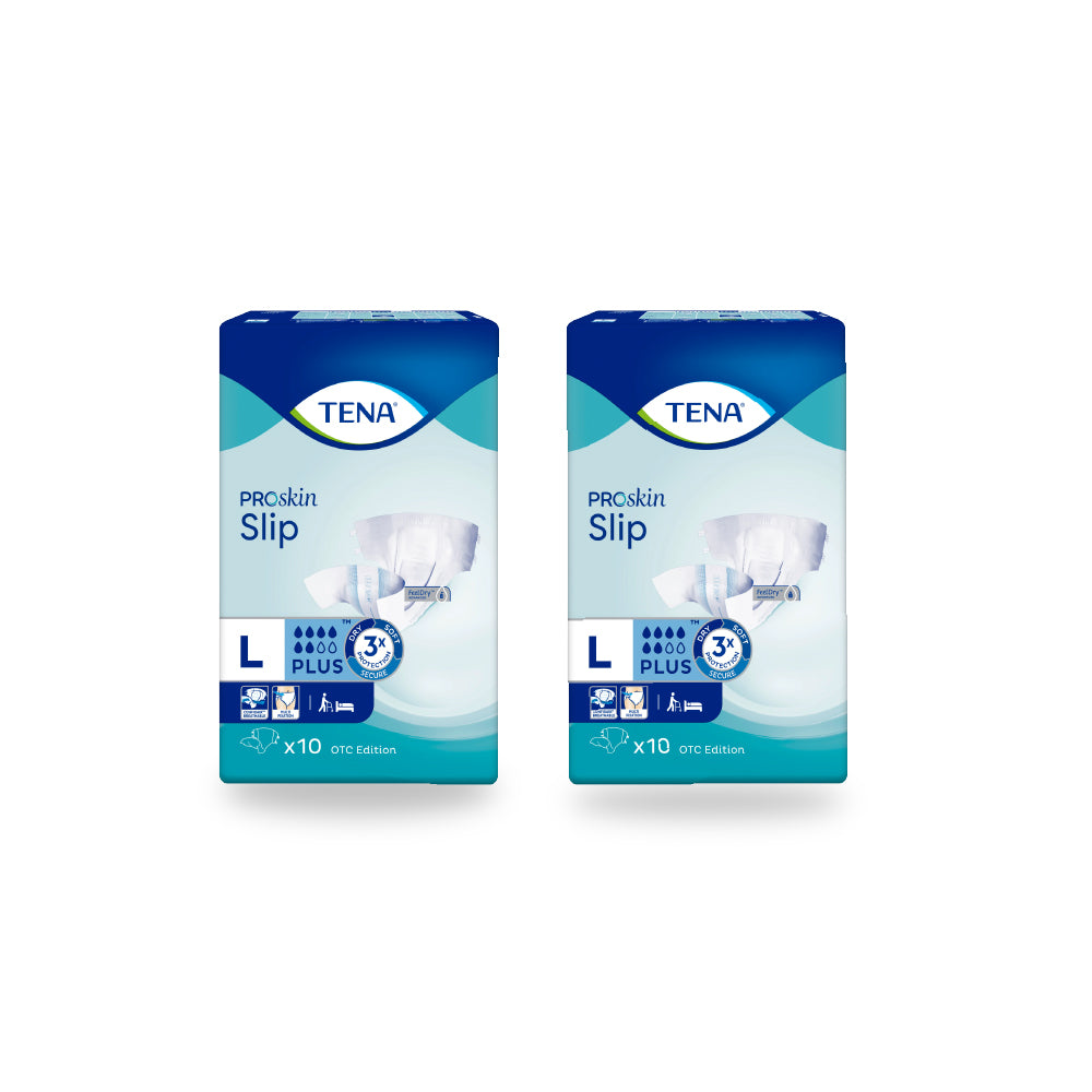 TENA Slip Large Plus 30pcs (Pack of 2)