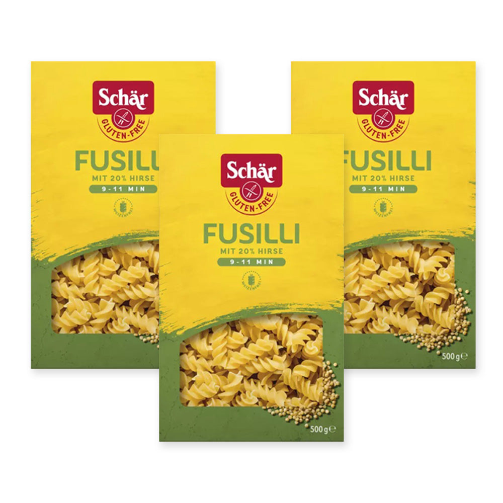 Schar Pasta Fusilli 250g (حزمة 3)