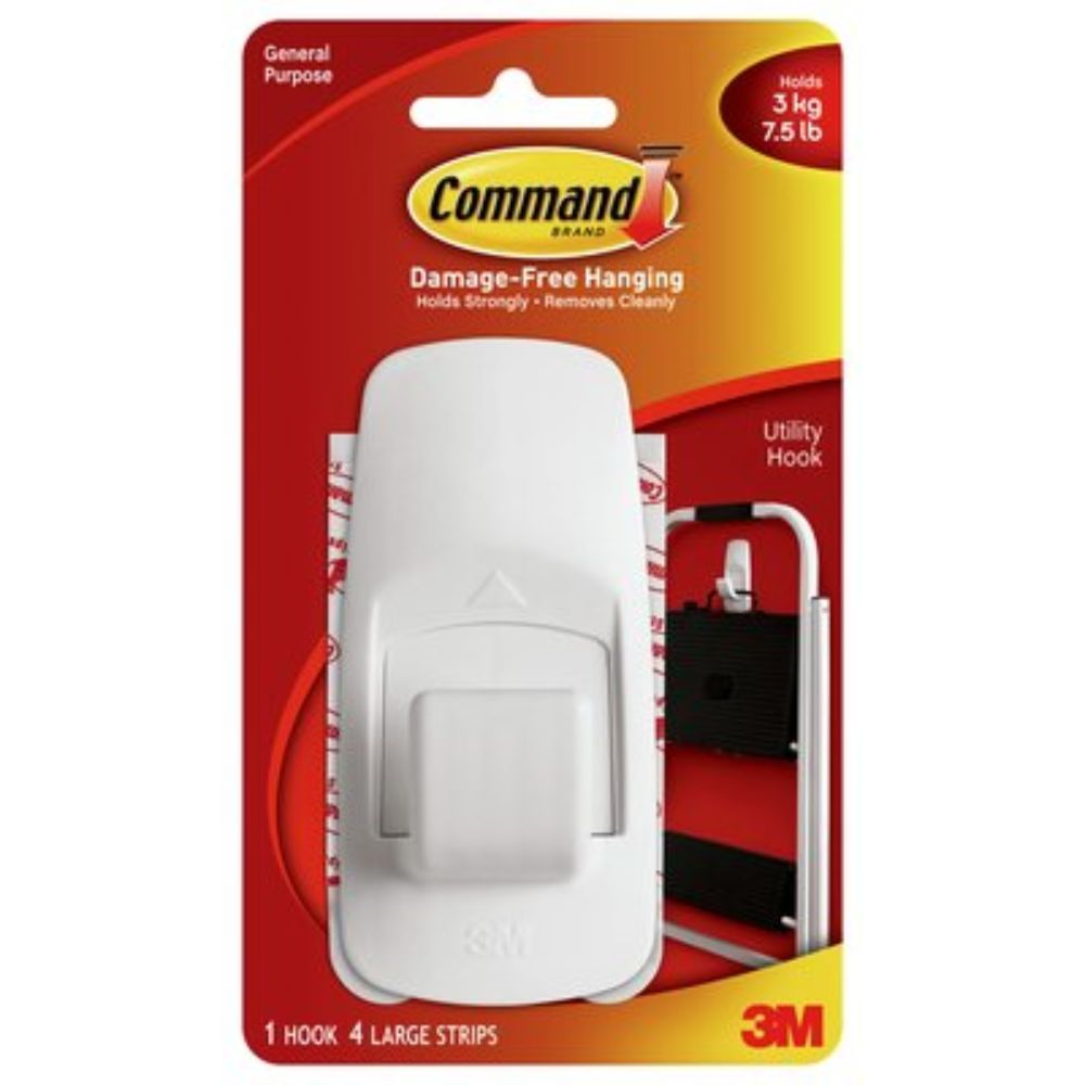 3M Command Jumbo Hook - (Pack of 4) - Billjumla.com